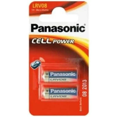 Bild av Panasonic LRV08 Micro alkaliskt batteri, 12 V, 2 pack,