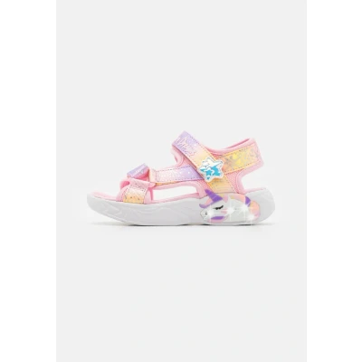 Bild av Skechers Unicorn Dreams Sandaler Light pink/multicoloured för barn, Storlek: 29, pink/multi coloured Polyester