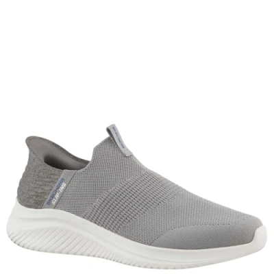 Bild av Skechers Ultra Flex 3.0 Smooth Step Handsfree Slip ins Loafers för män, US, herr, Grå, 41 EU bred