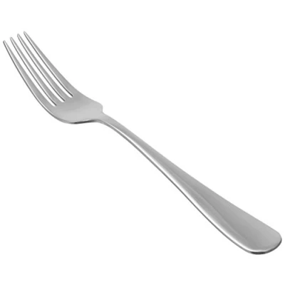 Bild av Amazon basics bordsgafflar, rundade kanter, rostfritt stål, 12 pack, silver, tum