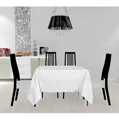 Bild av Soleil d&#039;Ocre Galax Nappe, Polyester, Blanc, 180 x cm