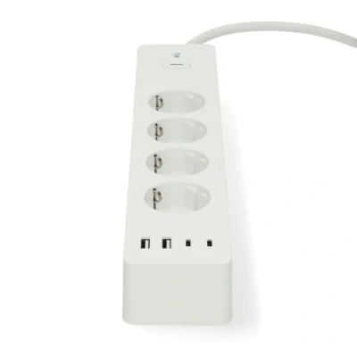 Bild av Nedis SmartLife Power Strip Wi Fi Hybrid (CEE 7/7)/USB A/USB C™ 16A 3 680 W 2,00 m 055 C