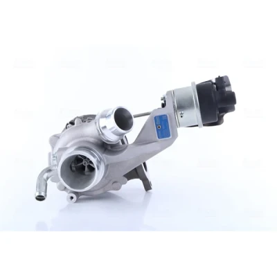 Bild av NISSENS 93509 Turboaggregat avgasturbo (ATL), med linjär positionssensor (LPS) oljekylt, vattenkyld pneumatisk packningar