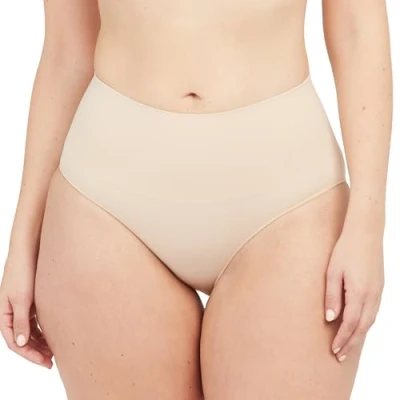 Bild av Spanx Shapewear för kvinnor, Everday Shaping trosor med magkontroll, Soft Nude, S