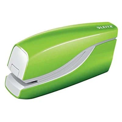 Bild av Leitz WOW Elhäftare, 10 ark, batteridriven, grön, 55661054