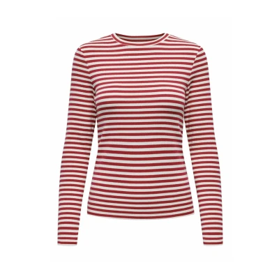 Bild av Onlaida L/S randig topp JRS, Salsa, XL