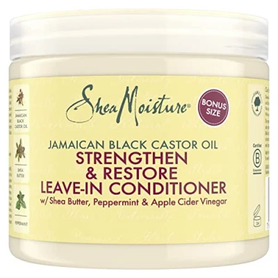 Bild av Sheamoisture SHEA Moisture Jamaican Black Castor OIL Leavein Conditioner Balsam, Storlek: 431 ml,