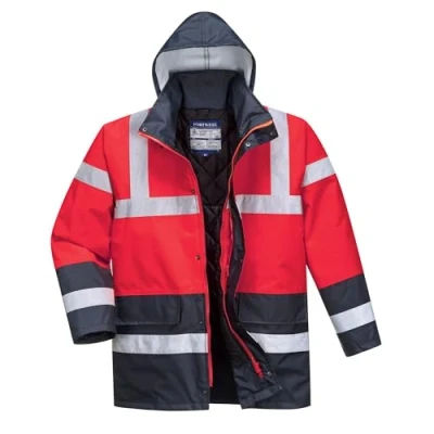 Bild av PORTWEST Hi Vis kontrast trafikjacka, 1 st, stor, gul, S466RNRL