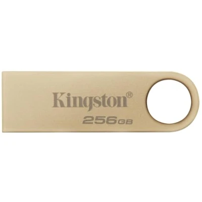 Bild av Kingston DataTraveler SE9 Gen 3 256GB 220MB/s läsnings Metall USB 3.2 1 Guld