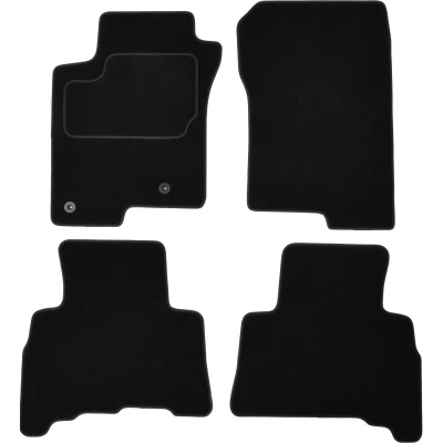 Bild av MAMMOOTH A041 TOY240 PRM 01 Ensemble de tapis sol Textile avant et arrière 4 noir TOYOTA: Land Cruiser Prado 150