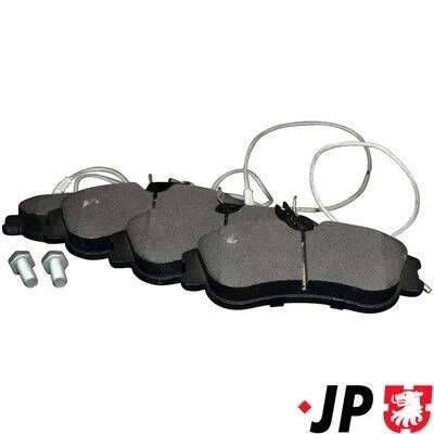 Bild av JP GROUP 4163603810 Jeu de plaquettes frein Essieu avant avec contact du palpeur d&#039;usure intégré PEUGEOT: 306 3/5 portes, Partner I Combispace