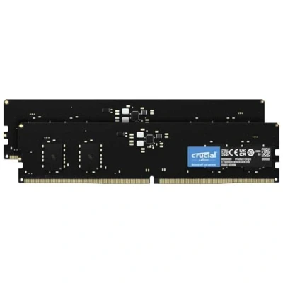 Bild av Crucial RAM 16GB Kit (2x8GB) DDR5 5600MHz (eller 5200MHz eller 4800MHz) Skrivbordsminne CT2K8G56C46U5