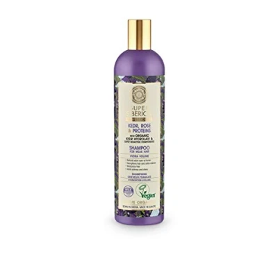 Bild av Super Siberica Kedr, ros och proteiner. Shampoo för väckningshår, 400 ml