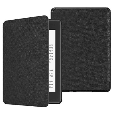 Bild av FINTIE Slimshell fodral för Kindle Paperwhite (10:e generationen, 2018 släpp) lätt skyddande med automatisk sov/vakna, passar inte 10:e generationen 2019, svart