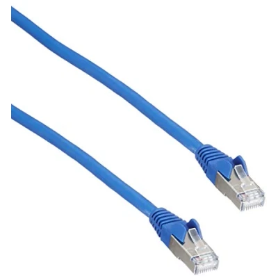 Bild av StarTech.com 3m blue Cat6a / Cat 6a Shielded Ethernet patch cable 3 m Blå meter