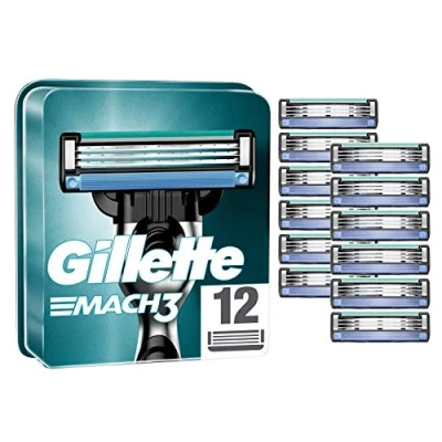 Bild av Gillette Mach3 Base 12 pcs