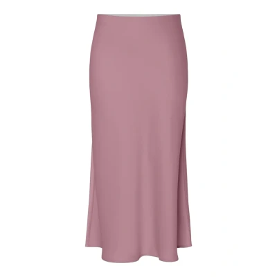 Bild av YAS Yaspella MIDI Skirt Alinjekjol, Storlek: XS, Lilas