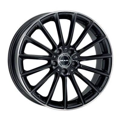 Bild av MAK Komet Black Polished 8x19 5/112 ET33 B66.6