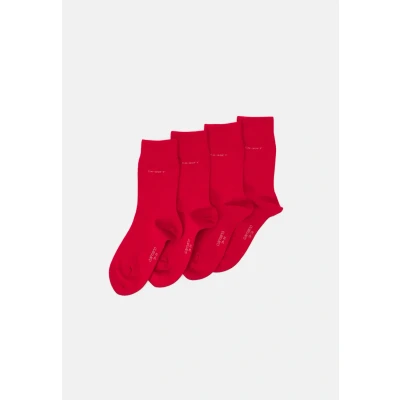Bild av camano Online Unisex 4 PACK Strumpor, Storlek: 43 46, True red