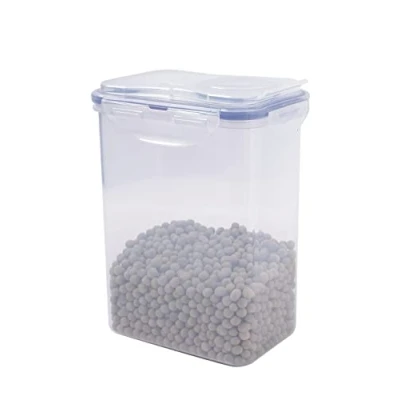 Bild av LocknLock PP Classic förvaringslåda, 151 x 108 190 mm, 1,8 l, 100% lufttät, smart låssystem, förvaringsbehållare, mjölförvaring, majsflakes dispenser