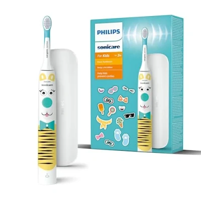 Bild av Philips eltandborste For Kids Design a Pet Edition Power toothbrush