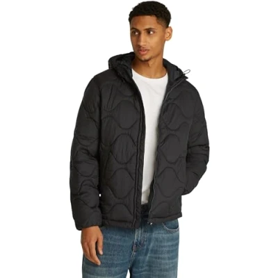 Bild av Tommy Hilfiger Onion Hooded Jacket Allvädersjacka, Storlek: Medium, Black