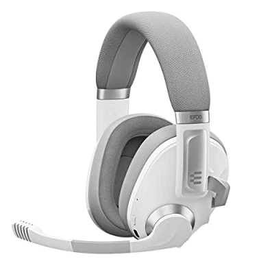 Bild av EPOS H3Pro Hybrid PC spelheadset med mikrofon Brusreducering Anpassningsbar Smart Button ljudblandning som Bluetooth hörlurar och Gaming Suite Surround Sound Windows 10 (vit)