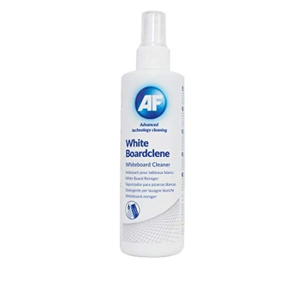 Bild av AF Whiteboard Cleaner Spray Solution, Fluid for White board surface cleaning, Ideal Schools, Offices, Classrooms + labs 250ml Bottle