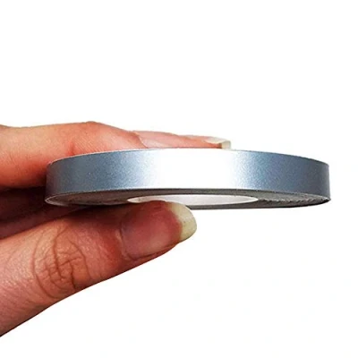 Bild av 4R Quattroerre.it 10479 trim ränder självhäftande remsor för bilar, silver, 7 mm x 10 m