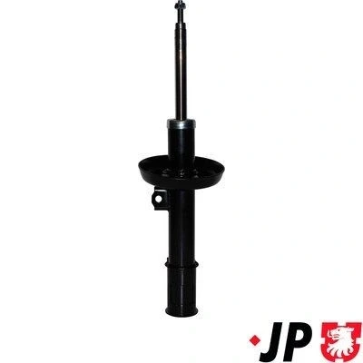 Bild av JP GROUP 1242104570 Amortisseur Essieu avant gauche Pression de gaz Système bitube Jambe suspension Goujon en haut OPEL: Zafira A