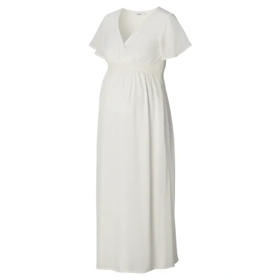 Bild av Noppies Maternity Amelie Maxi Dress SS, Cream N148, M
