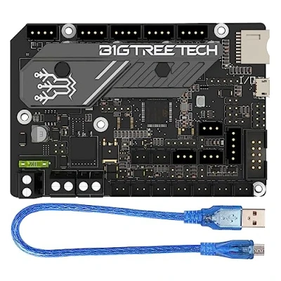 Bild av BIGTREETECH SKR Mini E3 V3.0 för Ender 3 tyst moderkort uppgradering 3D skrivare 32 bitars kontrollkort TMC2209 stegmotor drivrutin v2 Pro 5 CR10