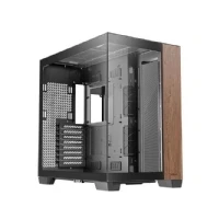 Bild av Antec C8 Wood, Full Tower, PC, Svart, Trä, ATX, EATX, ITX, micro Glas, Plast, Stål, 17,5 cm