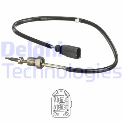 Bild av Sensor, avgastemperatur DELPHI TS30168