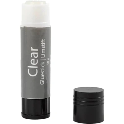 Bild av Creativ Company Transparent Glue Stick Round 10 grams