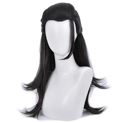 Bild av HIROAKIYA Suguru Geto Wig, Cosplay Wig with Cap, Length approx.60cm