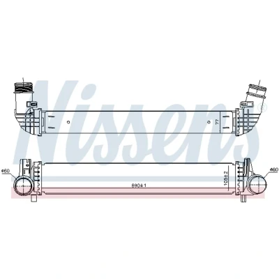 Bild av Laddluftkylare NISSENS 961481