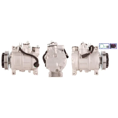 Bild av LUCAS ELECTRICAL ACP238 Compresseur De Climatisation PAG 46 avec joints AUDI: A4 B6 Avant, B7 Berline, Berline