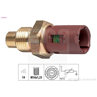 Bild av EPS 1.830.094 Sonde De Température Liquide Refroidissement Made in Italy OE Equivalent RENAULT: ESPACE 2, R21 5 portes, 25