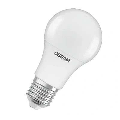 Bild av OSRAM LED stjärna Classic A65 lampan med låg spänning speciellt för lågspänningar eller lågspänningssystem (AC/DC 12V 36V), idealisk camping, husbilar och trädgård, 65W ersättning, 1 pack