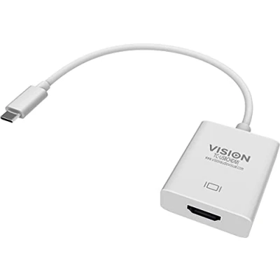 Bild av Vision TC USBCHDMI Extern videoadapter USB C 3.1 HDMI vit detaljhandel