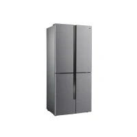 Bild av Gorenje NRM8182MX Kylskåp/frys sida vid bredd: 79.4 cm djup: 64.3 höjd: 181.6 427 liter Klass E rostfritt stål