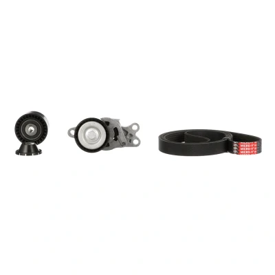 Bild av GATES K016PK1560 Jeu de courroies trapézoïdales à nervures ThermalPro PEUGEOT: 206 3/5 portes, SW, Partner I Combispace, CITROËN: Xsara Picasso