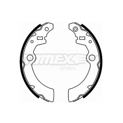 Bild av TOMEX brakes TX 21 91 Mâchoires De Frein Essieu arrière 180 26 SUZUKI: Wagon R+ II 3/5 portes, Ignis 2, I
