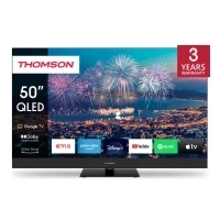 Bild av Thomson 50QG6C14 50 Diagonal klass LED bakgrundsbelyst LCD TV QLED Plus Smart Google 4K UHD (2160p) 3840 x 2160 HDR Direct LED, Quantum Dot svart