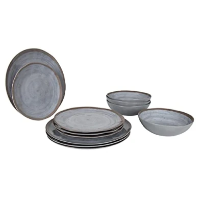 Bild av Bo camp Vajilla Halo 100% Melavine 12 Zvikamu Grey