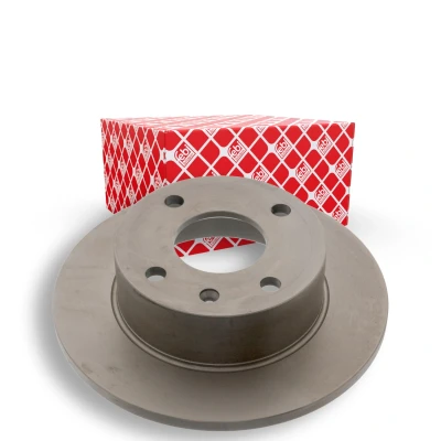 Bild av FEBI BILSTEIN 03169 Disque de frein Essieu avant 239,5 10 4 108 plein revêtu FORD: ESCORT 4, Kombi, 3