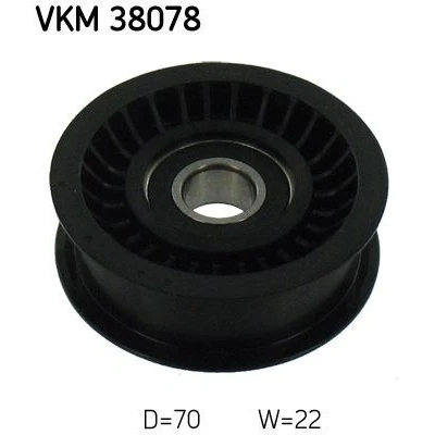 Bild av SKF VKM 38078 Galet Enrouleur MERCEDES BENZ: Classe C Berline, SL Cabriolet, Vito Mixto