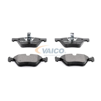 Bild av VAICO V30 8122 Jeu de plaquettes frein Q+, Première Monte Essieu avant préparé pour indicateur d&#039;usure, contact signal d&#039;usure exclu
