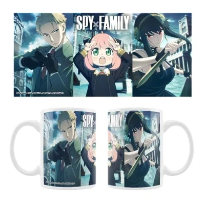 Bild av Crunchyroll Spy x Family Motiv: Loid, Anya, Yor kopp/mugg 320 ml original &amp; licensierad
